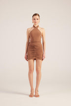Rachel Brown Halter Neck Mini Dress-3