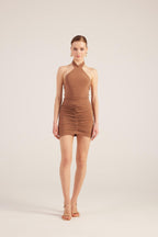 Rachel Brown Halter Neck Mini Dress-4